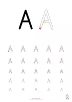 Vorschau - Arbeitsblätter - Buchstaben: Erarbeitung - Suchblatt - Übungsblatt - Schreibblatt (Druckschrift) - Seite 3