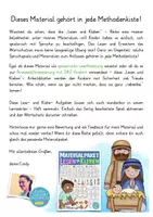 Vorschau - Arbeitsblätter - Die Weihnachtsgeschichte Lesen und Kleben Religion - Seite 1