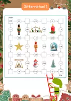 Vorschau - Arbeitsblätter - Rätsel, Knobeln, Rechnen - Weihnachten Bunter Rätselspaß - Seite 3