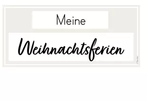 Vorschau - Mal- und Bastelvorlagen - Erzählen von den Weihnachtsferien - Bildkarten - Seite 2