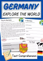 Vorschau - Arbeitsblätter - Germany Reading Comprehension Englisch Reading Games Klasse 8 English - Deckblatt