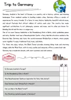 Vorschau - Arbeitsblätter - Germany Reading Comprehension Englisch Reading Games Klasse 8 English - Seite 1