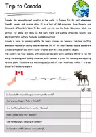 Vorschau - Arbeitsblätter - Reading Book Klasse 8 Reading Comprehension English Explore the World 10 Places - Seite 2