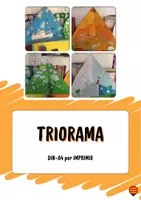 Vista previa - Unidades / Secuencias / Situaciones de Aprendizaje - Plantilla triorama (en format DINA-4) - Portada