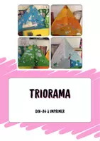 Aperçu - Matériel pour travaux manuels / dessin - Triorama éducatif : Un outil visuel et créatif - Page de couverture
