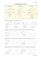 Vorschau - Arbeitsblätter - DER SINUS - Trigonometrische Funktionen (Arbeitsblatt) - Seite 1