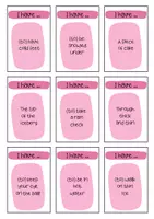 Vorschau - Spiele - I have...Who has...? - Idioms - Mix and Match - Cards - Seite 2