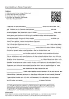 Vorschau - Arbeitsblätter - Lernposter + Arbeitsblätter zum Thema "Esperanto" (Lückentext, Hörverstehen) + Lösung & MP3 + Infografik - Seite 1