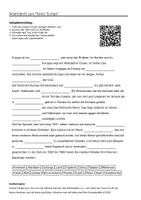 Vorschau - Arbeitsblätter - Lernposter + Arbeitsblätter zum Thema "Europa" + Lösung & MP3 + Mindmap + Infografik - Seite 1