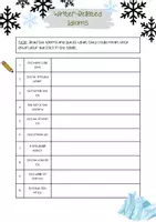 Vorschau - Arbeitsblätter - Fun with Idioms - Winter - Worksheets - Seite 1