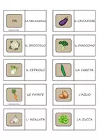 anteprima - Giochi - Gioco del Domino a tema "La verdura" - Pagina 1