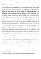 Vorschau - Arbeitsblätter - Arbeitsblatt - Steinzeit - Geschichte 5. Klasse - Seite 1