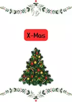 Vorschau - Arbeitsblätter - Englisch: X-Mas/ Christmas - Deckblatt
