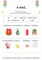 Vorschau - Arbeitsblätter - Englisch: X-Mas/ Christmas - Seite 1