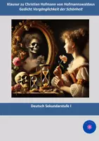 Vorschau - Klassenarbeiten - von Hofmannswaldau: "Vergänglichkeit der Schönheit" (Klausur + EHZ) (Barock) - Deckblatt