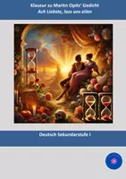 Vorschau - Klassenarbeiten - Materialpaket: Klausuren zur Lyrik des Barock - Seite 1