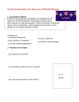 Vorschau - Arbeitsblätter - Temas Navidad y Año Nuevo - Seite 1