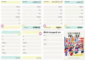 Vorschau - Arbeitsblätter - Minibooks: Les verbes en -re et -dre - Seite 1