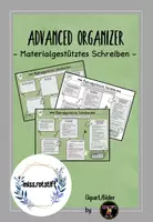 Vorschau - Poster - Materialgestütztes Schreiben - Advanced Organizer - Lernweg - Lernkarte - Deckblatt