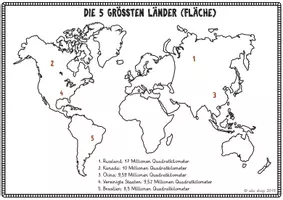 Vorschau - Arbeitsblätter - Aufgaben zu den Kontinenten: Amerika, Asien, Europa, Afrika, Australien - Seite 2