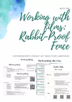 Vorschau - Stundenentwürfe - Working with films - Aufgaben zum Film 'Rabbit-proof Fence' - Deckblatt