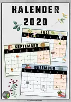 Vorschau - Poster - Kalender für 2020 - Deckblatt