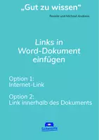 Vorschau - Lehrpläne/Lehrermaterial - Gut zu wissen: Links in Word-Dokumente einfügen - Deckblatt