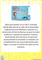 Vista previa - Manualidades / Dibujos para colorear - ACTIVIDADES COMPLEMENTARIAS "MAX QUE SIENTES" CAST. - página 1