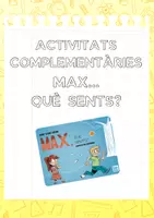 Vista previa - Manualidades / Dibujos para colorear - ACTIVITATS COMPLEMENTÀRIES MAX QUE SENTS CATALÁN - Portada