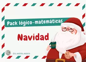 Vista previa - Juegos / Gamificación - Pack Navidad lógico-matemáticas - Portada
