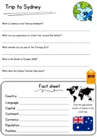 Vorschau - Arbeitsblätter - Sydney Englisch Klasse 6 Reading Comprehension Lesen Englisch - Seite 2