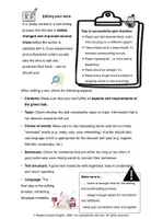 Vorschau - Arbeitsblätter - Writing skills booster: How to edit and proofread a text - Seite 1