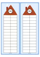 Vorschau - Arbeitsblätter - Zahlenhäuser ZR 100 / Zahlen zerlegen ZR 100 - Seite 2