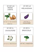 anteprima - Giochi - "La verdura" gioco "Io ho...chi ha?" - Pagina 1