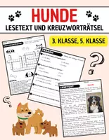 Vorschau - Spiele - Hunde: Leseverständnis und Kreuzworträtsel mit Lösungen - Deckblatt
