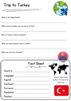 Vorschau - Arbeitsblätter - Turkey Englisch Klasse 7 Reading Comprehension Lesen Englisch - Seite 2