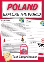 Vorschau - Arbeitsblätter - Poland Englisch Klasse 7 Reading Comprehension Lesen Englisch - Deckblatt