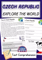 Vorschau - Arbeitsblätter - Czech Republic Englisch Klasse 7 Reading Comprehension Lesen Englisch - Deckblatt