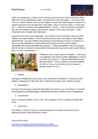 Vorschau - Arbeitsblätter - Paris Province - Analyse, Interpretation, Commentaire; indirekte Rede; alles mit Lösungen - Seite 1