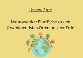 Vorschau - Präsentationen/Tafelbilder - Unsere Erde - Komodo Insel - Seite 1