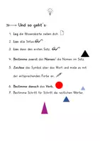 Vorschau - Unterrichtsreihen - Wortarten bestimmen nach Montessori. Sätze zum Thema: Winterzeit - Seite 2