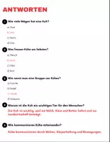 Vorschau - Spiele - Die Kuh: Leseverständnis und Kreuzworträtsel mit Lösungen - Seite 3