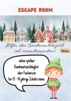 Vorschau - Spiele - Escape-Room: Hilfe, die Weihnachtszeit ist verschwunden! - Deckblatt