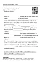 Vorschau - Arbeitsblätter - Lernposter + Arbeitsblätter zum Thema "Fichte" + Lösung & MP3 + Infografik - Seite 1