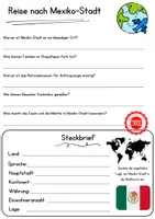 Vorschau - Arbeitsblätter - Mexiko-Stadt Leseverstehen DaZ Texte Lesen Klasse 6 Deutsch - Seite 2