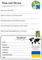 Vorschau - Arbeitsblätter - Ukraine DaZ Textverständnis Klasse 7 Lesetext mit Fragen Deutsch - Seite 2