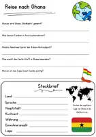 Vorschau - Arbeitsblätter - Ghana DaZ Textverständnis Klasse 7 Lesetext mit Fragen Deutsch - Seite 2