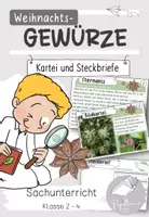 Vorschau - Arbeitsblätter - "Weihnachtsgewürze" | Kartei für Sachunterricht - Deckblatt