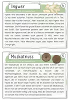 Vorschau - Arbeitsblätter - "Weihnachtsgewürze" | Kartei für Sachunterricht - Seite 3