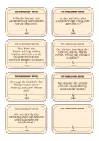 Vorschau - Anderer Materialtyp - Gesprächskarten zur Ballade "Der Zauberlehrling" (Goethe) - Seite 3